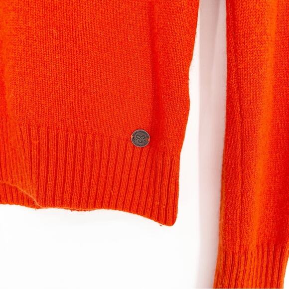 Aritzia TNA Angora Blend Sweater M Orange - Picture 4 of 7